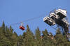 Chris was to chicken to ride the tram