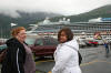 Arriving at our ship
