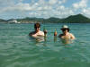 Nothing like drinking in the ocean