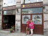 Chris and I outside Victoria Pub