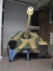 Me and a Jadgpanther tank