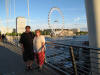 Chris and I on the Thames