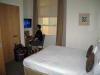 Our hotel room in London