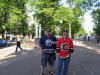 Me and some dorky Flames fan
