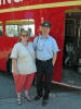 Chris and our bus driver