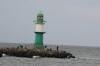 One of two lighthouses that marked the port entrance