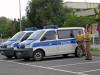 These policeman did not like having their picture taken