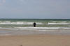Dipping my feet in the Baltic Sea