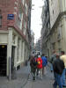 No, it's not some weird camera angle, the buildings really were that crooked