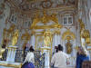 Gold detail was everywhere