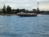 Hydrofoil on the Neva river