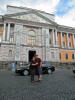Chris and I in front of St. Michael's Castle