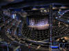 Spectacular lounge where they held shows and information sessions
