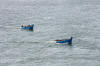 Fishing boats returning home