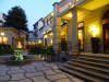 Our hotel courtyard