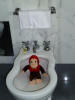 George! Get out of the bidet!
