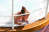 Tub girl 'hanging out'