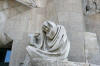 Detail of one of the outside carvings