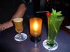 Whisky sour and Mojito equals yum!