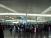 The entire airport was housed under one gigantic roof