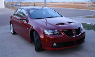My Pontiac G8!