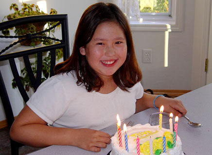 Hailey's Tenth Birthday