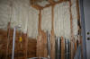 Applying sprayfoam