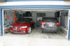 Both vehicles nicely snug
