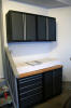 Tool chest with butcher block top