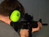 Breath in, slowly breath out, pull trigger...