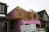 Second floor and roof going up