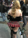 Let's follow her!