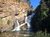 Checking out Cameron Falls