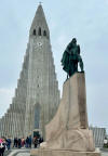 Iconic Hallgrimskirkja church