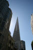 The famous Transamerica Pyramid