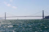 The Golden Gate bridge