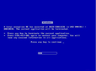 Windows Blue Screen