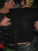 Drunk chick showing her ass crack equals amusement for James