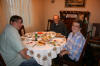 Gathered around the dinner table